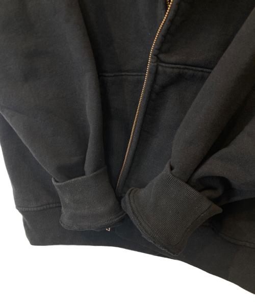 COMOLI（コモリ）COMOLI (コモリ) コットン裏毛ジップパーカ- Z01-05004 ブラック サイズ:3の古着・服飾アイテム