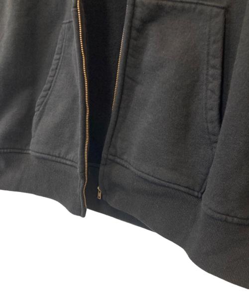 COMOLI（コモリ）COMOLI (コモリ) コットン裏毛ジップパーカ- Z01-05004 ブラック サイズ:3の古着・服飾アイテム