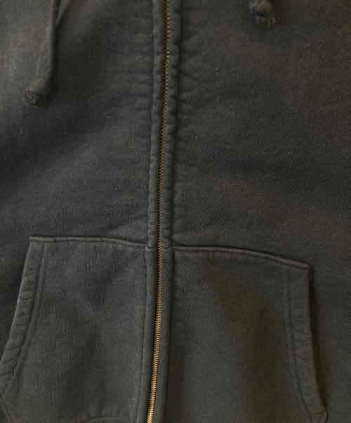 COMOLI（コモリ）COMOLI (コモリ) コットン裏毛ジップパーカ- Z01-05004 ブラック サイズ:3の古着・服飾アイテム