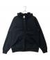 COMOLI（コモリ）の古着「コットン裏毛ジップパーカ- Z01-05004」｜ブラック