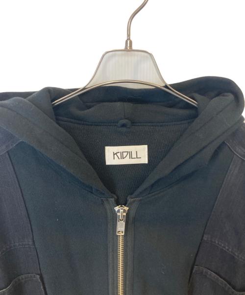 KIDILL（キディル）KIDILL (キディル) Docking Zip Parka　パーカー　KL366 ブラック サイズ:FREEの古着・服飾アイテム