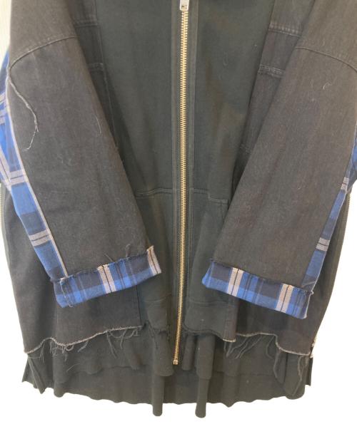 KIDILL（キディル）KIDILL (キディル) Docking Zip Parka　パーカー　KL366 ブラック サイズ:FREEの古着・服飾アイテム