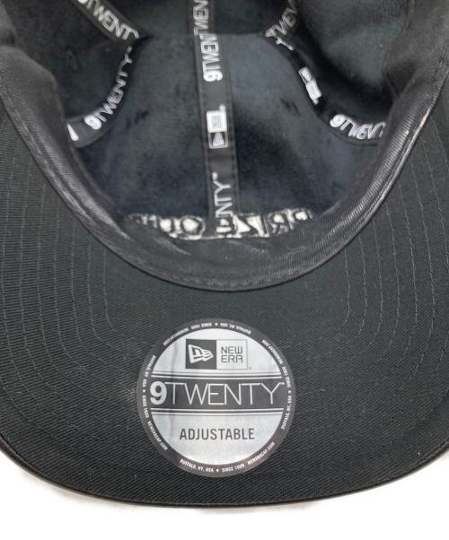 New Era（ニューエラ）New Era (ニューエラ) MAISON SPECIAL (メゾンスペシャル) PRIZE OUT Logo Vegan Leather Cap ブラックの古着・服飾アイテム