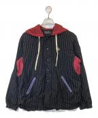 ALDIESアールディーズ）の古着「Hood Baseball Shirts」｜ブラック