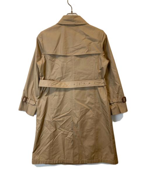 23区（ニジュウサンク）23区 (ニジュウサンク) コットンポリエステルギャバジン ロング トレンチコート ベージュ サイズ:36の古着・服飾アイテム
