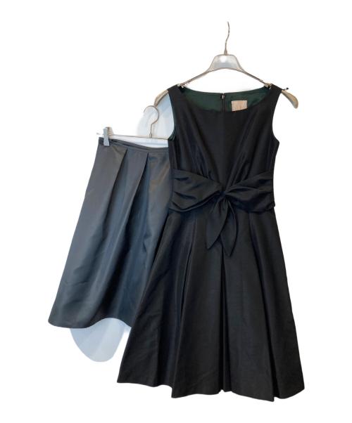 Sybilla（シビラ）Sybilla (シビラ) ノースリーブワンピース ブラック サイズ:Mの古着・服飾アイテム