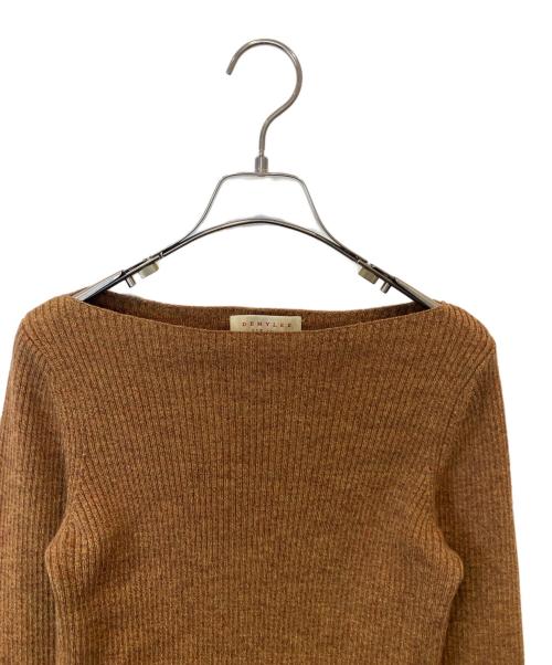 Ron Herman（ロンハーマン）Ron Herman (ロンハーマン) DEMYLEE (デミリー) ウールニット 2810800527 ブラウン サイズ: XSの古着・服飾アイテム