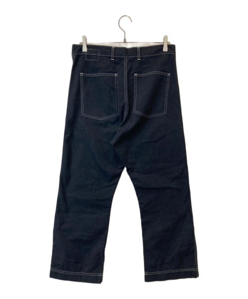 MYTHINKS（マイシンクス）MYTHINKS (マイシンクス) ステッチワークパンツ ブラック サイズ:XSの古着・服飾アイテム