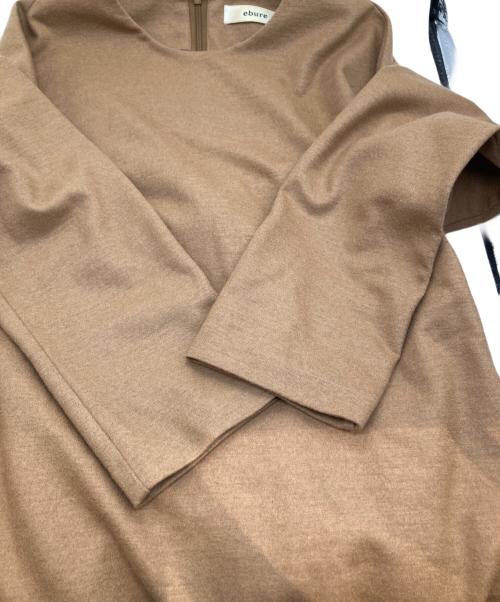ebure（エブール）EBURE (エブール) ウールワンピース 2810300330 ブラウン サイズ:36の古着・服飾アイテム
