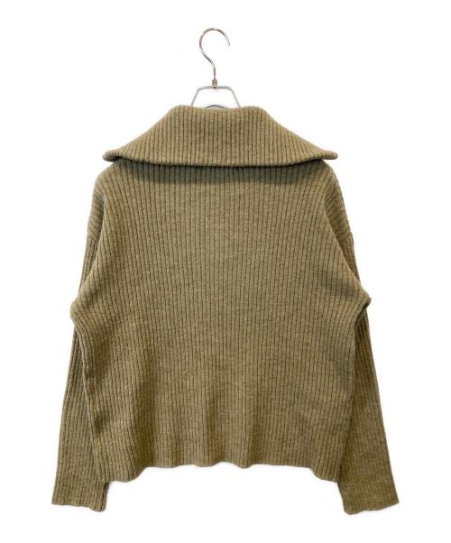 SAVOY CLOTHING（サヴォイ クロージング）SAVOY CLOTHING (サヴォイ クロージング) ハーフジップ ハイネック ニット ベージュ サイズ:FREEの古着・服飾アイテム