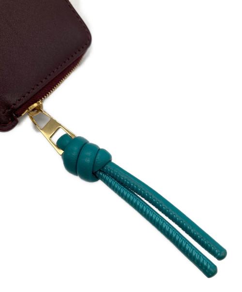 LOEWE（ロエベ）LOEWE (ロエベ) ノット コインカードホルダー CEM1Z40X01 522414 ボルドーの古着・服飾アイテム