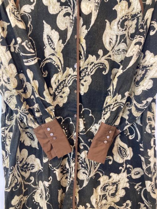 ROSE BUD（ローズバッド）ROSE BUD (ローズバッド) チャイナカラーワンピース　600-2240015 ベージュ サイズ:FREEの古着・服飾アイテム