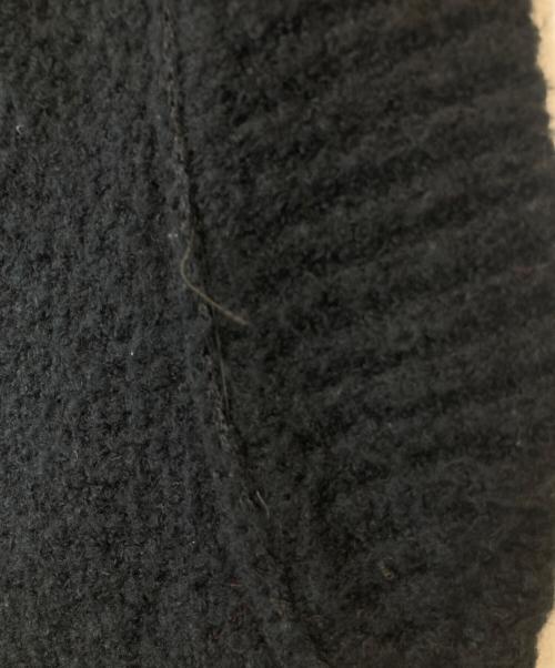 Curensology（カレンソロジー）Curensology (カレンソロジー) ツイーディヤーンニットベスト　CL106177ER ブラック サイズ:Freeの古着・服飾アイテム