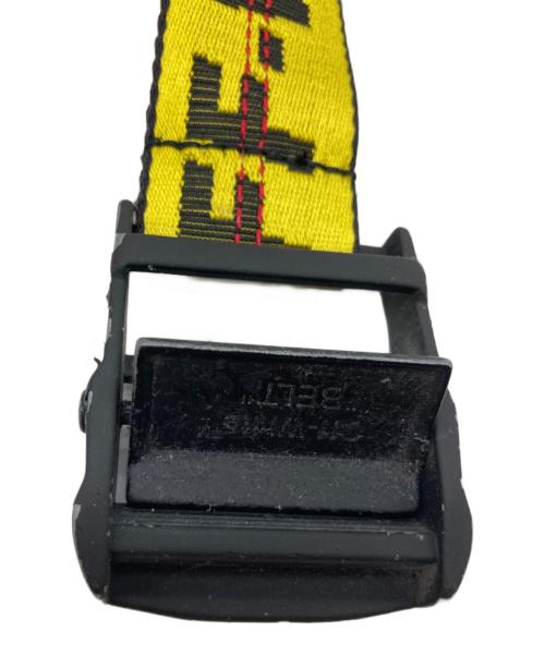 OFFWHITE（オフホワイト）OFFWHITE (オフホワイト) インダストリアル ベルト イエローの古着・服飾アイテム