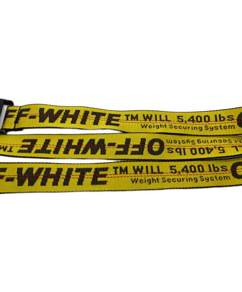 OFFWHITE（オフホワイト）OFFWHITE (オフホワイト) インダストリアル ベルト イエローの古着・服飾アイテム