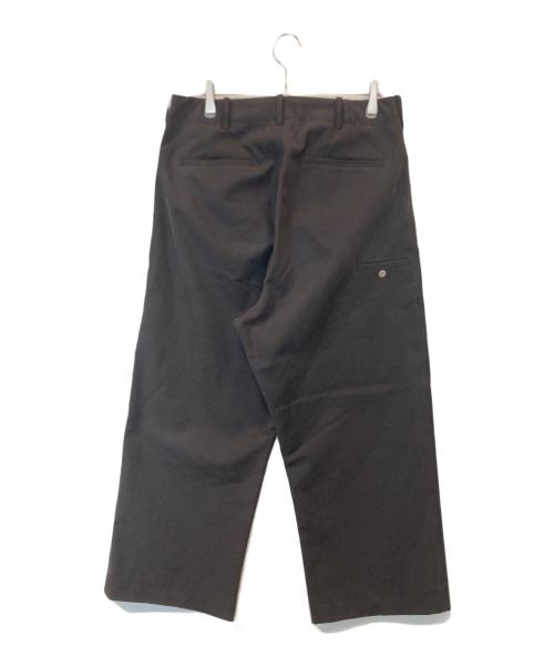 Omar Afridi（オマールアフリディ）Omar Afridi (オマールアフリディ) Trotti Baggy Trousers ブラウン サイズ:46の古着・服飾アイテム