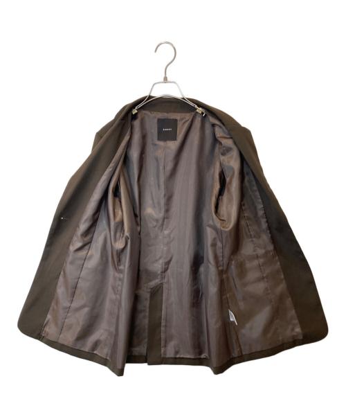 anuans（アニュアンス）anuans (アニュアンス) フレアスリーブスリットジャケット　1522501707 ブラウン サイズ:FREEの古着・服飾アイテム