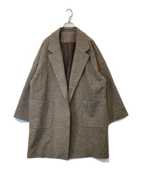 Mila Owen（ミラオーウェン）Mila Owen (ミラオーウェン) チェスターコート 09FKB236001 ブラウン サイズ:FREEの古着・服飾アイテム