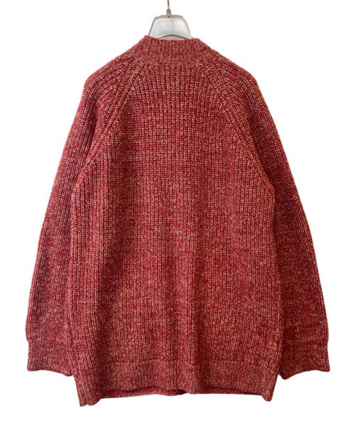 FRAY ID（フレイ アイディー）FRAY ID (フレイ アイディー) ロングカーデ＆ミニニットワンピセット　FWNO245067 レッド サイズ: Freeの古着・服飾アイテム