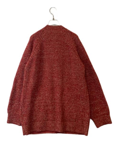 FRAY ID（フレイ アイディー）FRAY ID (フレイ アイディー) ロングカーデ＆ミニニットワンピセット　FWNO245067 レッド サイズ: Freeの古着・服飾アイテム