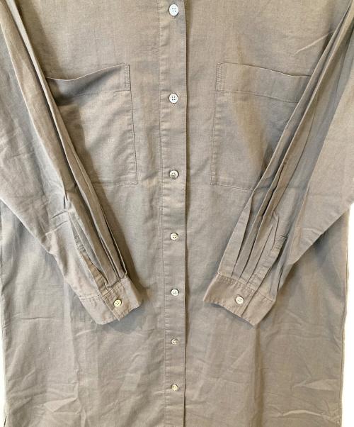 SHIPS（シップス）SHIPS (シップス) シャツワンピース ブラウン サイズ:FREEの古着・服飾アイテム