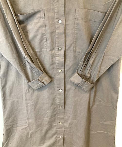 SHIPS（シップス）SHIPS (シップス) シャツワンピース ブラウン サイズ:FREEの古着・服飾アイテム