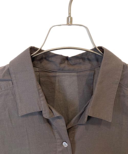 SHIPS（シップス）SHIPS (シップス) シャツワンピース ブラウン サイズ:FREEの古着・服飾アイテム