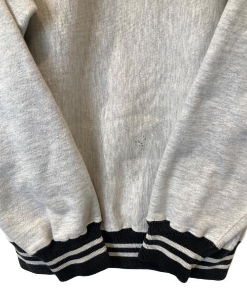 Champion REVERSE WEAVE（チャンピオン リバース ウィーブ）Champion REVERSE WEAVE (チャンピオン リバース ウィーブ) リブラインスウェット グレー サイズ:Lの古着・服飾アイテム