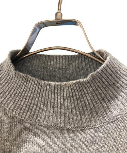 ADORE（アドーア）ADORE (アドーア) シアー×ウールカシミヤニットトップス 531-2270120 グレー サイズ:38の古着・服飾アイテム