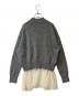 ADORE (アドーア) シアー×ウールカシミヤニットトップス 531-2270120 グレー サイズ:38：7000円