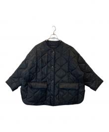 The Frankie shop（フランキーショップ）の古着「キルティングジャケット」｜ブラック