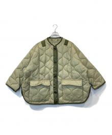 The Frankie shop（フランキーショップ）の古着「キルティングジャケット」｜グリーン