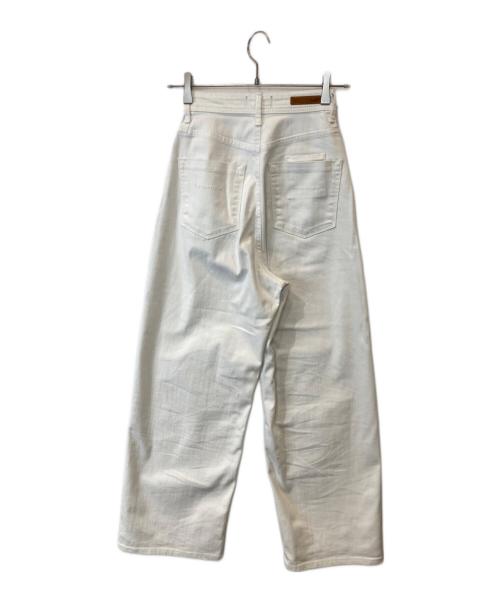 YANUK（ヤヌーク）YANUK (ヤヌーク) Really Light ルーズストレート　57134228　57134228 ホワイト サイズ:22の古着・服飾アイテム