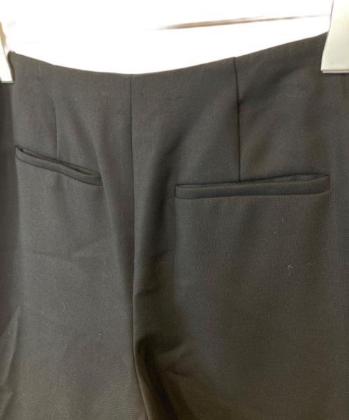 theory luxe（セオリーリュクス）theory luxe (セオリーリュクス) ラップスカート風 デザインミディパンツ　03-9106455 ブラック サイズ:36の古着・服飾アイテム