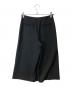 theory luxe (セオリーリュクス) ラップスカート風 デザインミディパンツ　03-9106455 ブラック サイズ:36：3000円