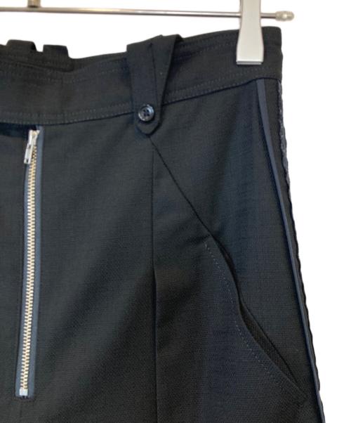 PUBLIC TOKYO（パブリックトウキョウ）PUBLIC TOKYO (パブリックトウキョウ) サイドラインタックワイドパンツ 164240004 ブラック サイズ:1の古着・服飾アイテム