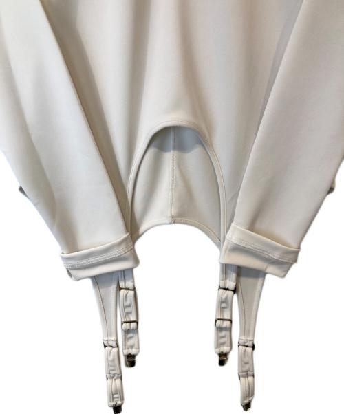 MAISON SPECIAL（メゾンスペシャル）MAISON SPECIAL (メゾンスペシャル) ガーターベルトトップ　21222415102 ホワイト サイズ:Freeの古着・服飾アイテム