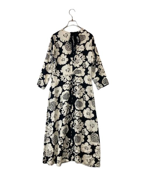 marimekko（マリメッコ）marimekko (マリメッコ) JANETTA PIENI PIONI　091349/521707 ブラック×ホワイト サイズ:36の古着・服飾アイテム