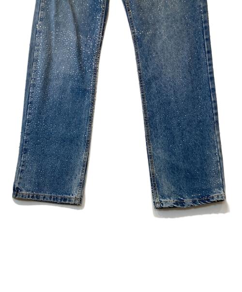 ZARA（ザラ）ZARA (ザラ) THE EMBELLISHED MID RISE FIT　4877/275 インディゴ サイズ:36 未使用品の古着・服飾アイテム