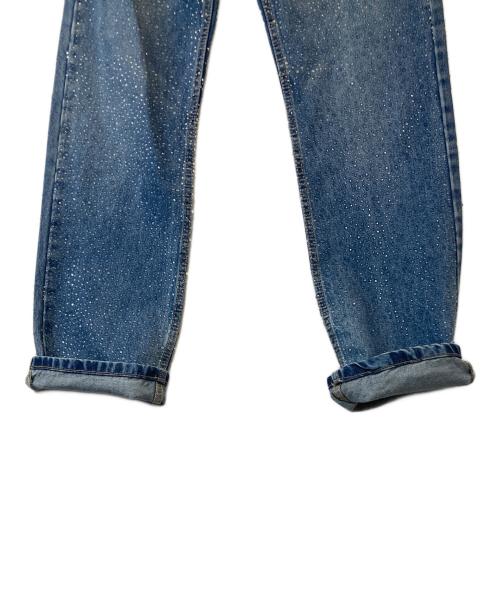 ZARA（ザラ）ZARA (ザラ) THE EMBELLISHED MID RISE FIT　4877/275 インディゴ サイズ:36 未使用品の古着・服飾アイテム