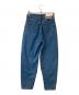 HNST (オネスト) Balloon Fit Denim　ST007/R004/M002 インディゴ サイズ:W26×L30：4000円