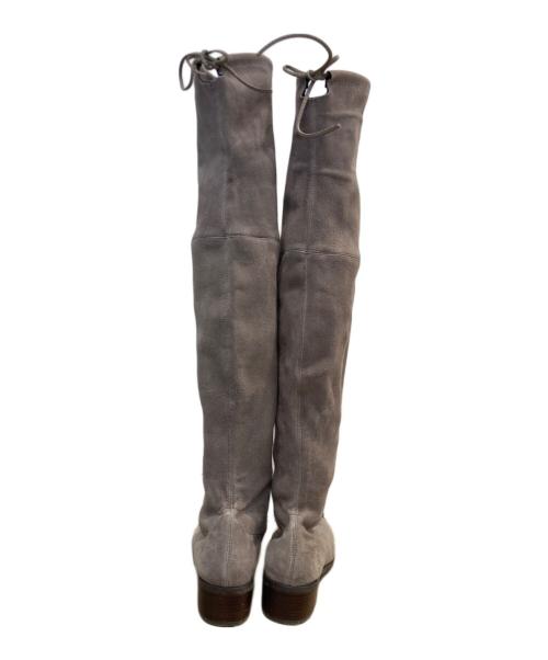 STUART WEITZMAN（スチュアートワイツマン）STUART WEITZMAN (スチュアートワイツマン) スエード ニーハイブーツ　S251823 ベージュ サイズ:8Mの古着・服飾アイテム