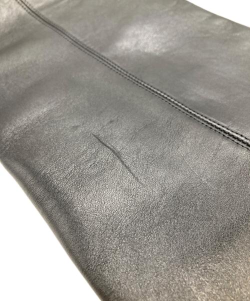 ISABEL MARANT（イザベルマラン）ISABEL MARANT (イザベルマラン) レザーロングブーツ ブラック サイズ:39の古着・服飾アイテム