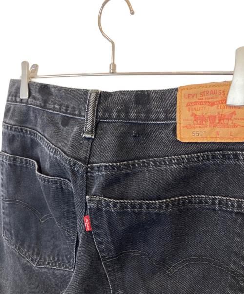 LEVI'S（リーバイス）LEVI'S (リーバイス) 550デニムパンツ ブラック サイズ:表記なしの古着・服飾アイテム