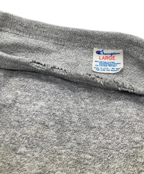 Champion（チャンピオン）Champion (チャンピオン) プリントTシャツ グレー サイズ:Lの古着・服飾アイテム