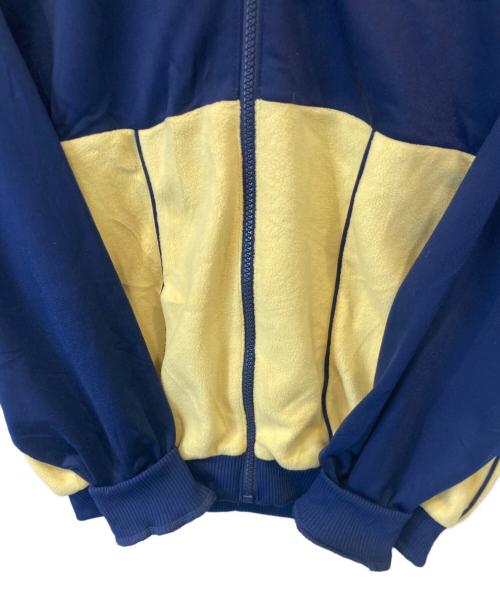 adidas（アディダス）adidas (アディダス) ジップパーカー ネイビー×イエロー サイズ:Sの古着・服飾アイテム