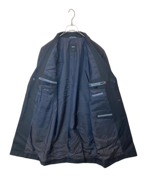 BOSS HUGO BOSS（ボス ヒューゴボス）BOSS HUGO BOSS (ボス ヒューゴボス) チェスターコート 10176074 ネイビー サイズ:46の古着・服飾アイテム