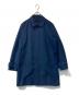 ck Calvin Klein（シーケーカルバンクライン）の古着「比翼コート」｜ネイビー