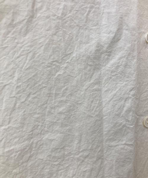 STEVEN ALAN（スティーブンアラン）STEVEN ALAN (スティーブンアラン) ビッグカラーノースリーブシャツ ブラウス　8221-299-0262 ホワイト サイズ:Mの古着・服飾アイテム