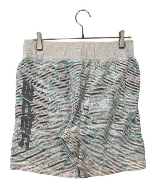 A BATHING APE（ア ベイシング エイプ）A BATHING APE (アベイシングエイプ) スウェットハーフパンツ グレー サイズ:Mの古着・服飾アイテム